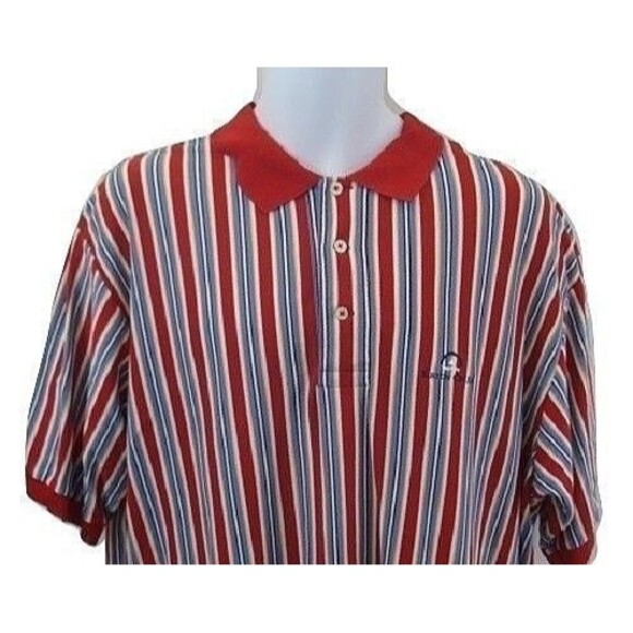 Ralph Lauren Polo Golf Shirt Barten Creek Mens XL Retro Multi-Striped Size XL - Picture 2 of 6